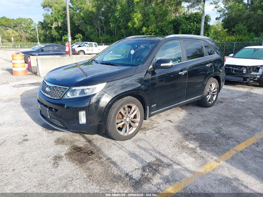 Vin: 5xykwda71eg496535, lot: 46567669, kia sorento limited v6 20142