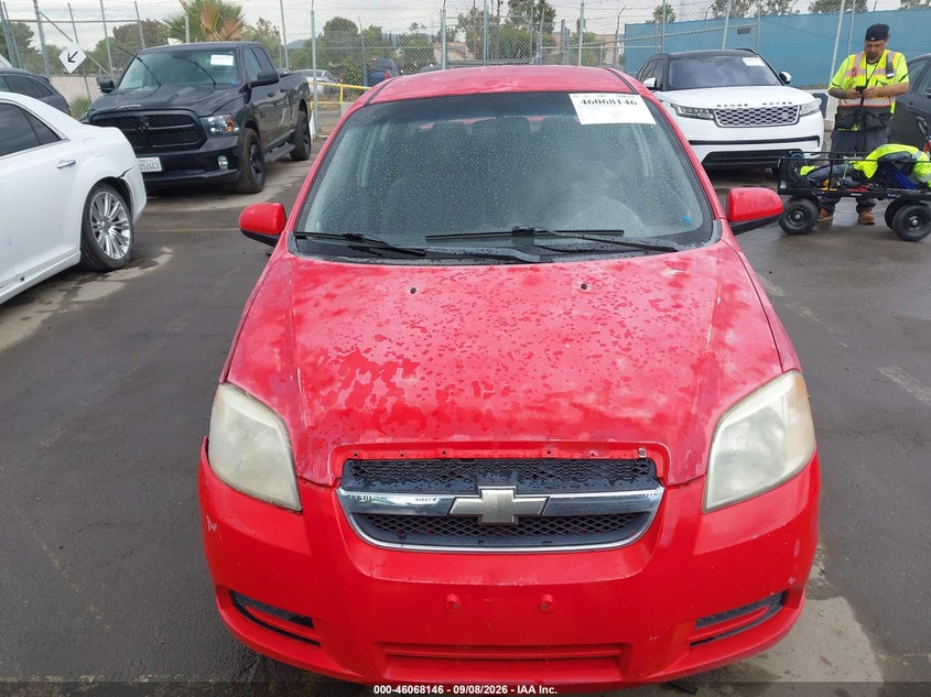 CHEVROLET AVEO 2008 VIN KL1TD56688B064093