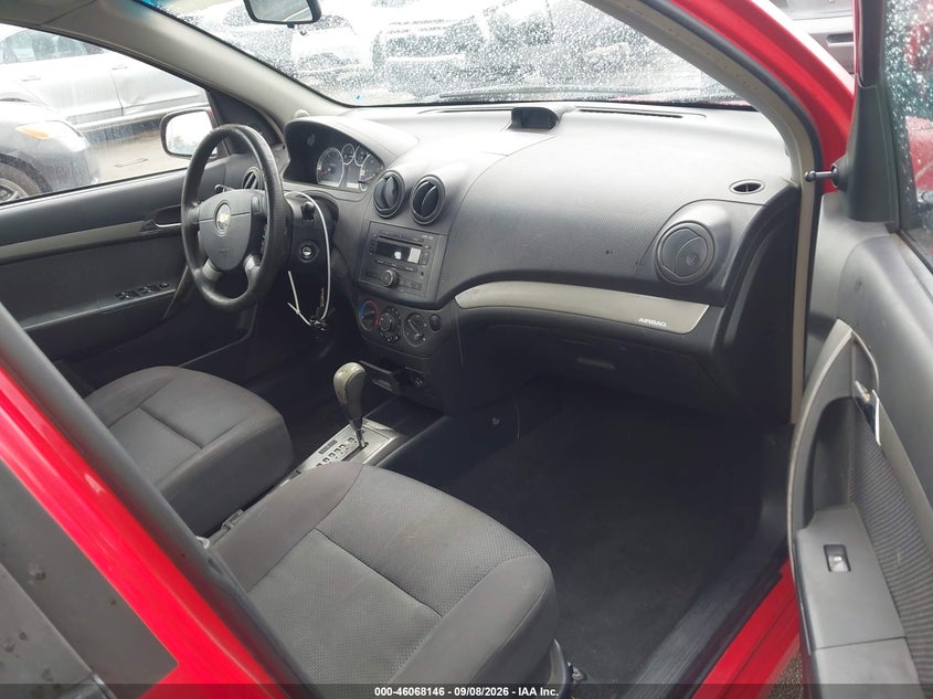 CHEVROLET AVEO 2008 VIN KL1TD56688B064093