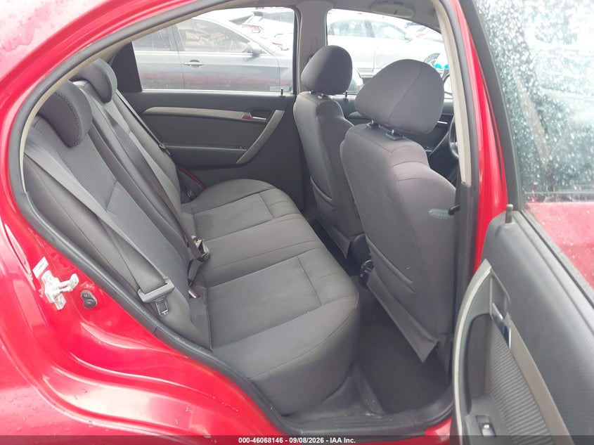 CHEVROLET AVEO 2008 VIN KL1TD56688B064093