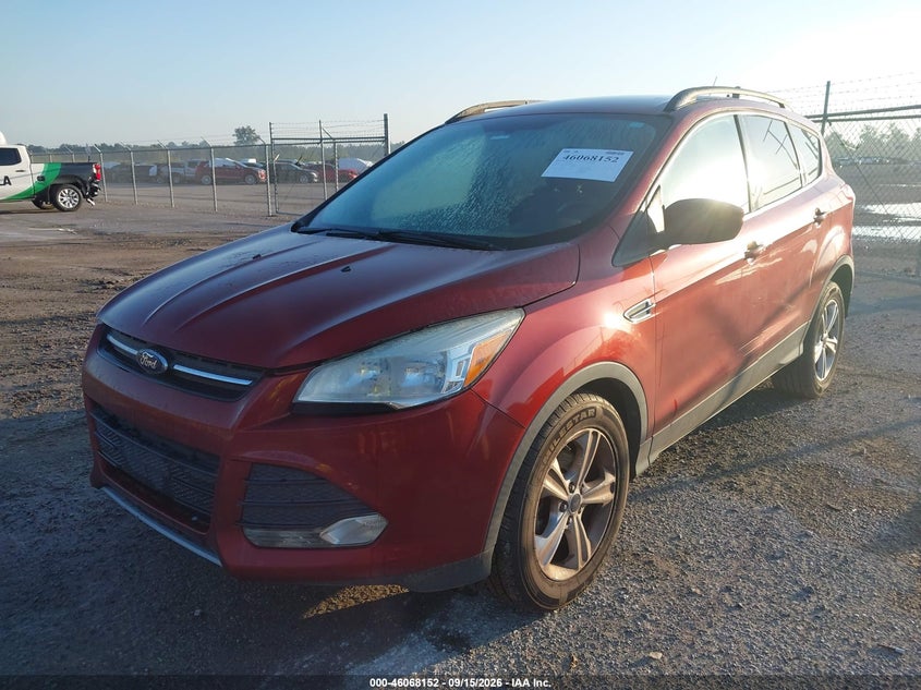 Vin: 1fmcu0gx4eud14024, lot: 46567679, ford escape se 20142