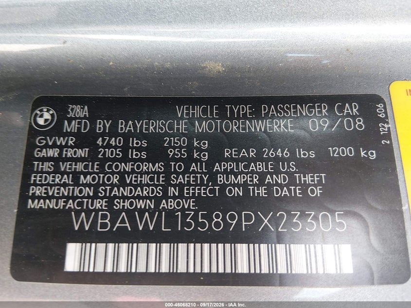 2009 BMW 328I · Фото 9