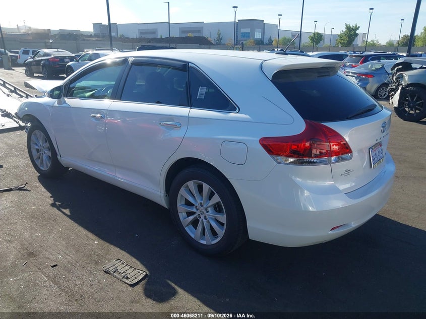 Vin: 4t3za3bb2fu095167, lot: 46567739, toyota venza xle 20153