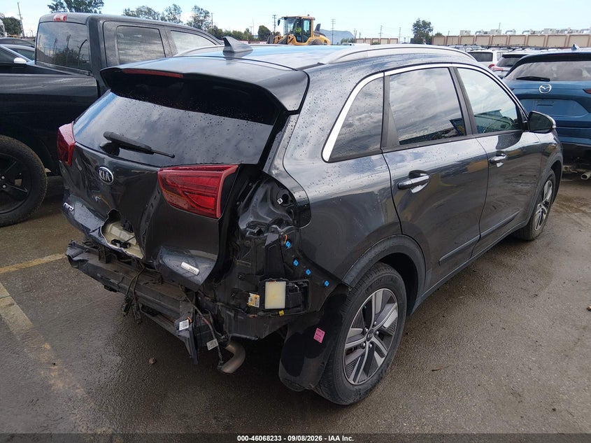 Vin: kndcd3ld0l5434539, lot: 46567760, kia niro plug-in hybrid ex 20204