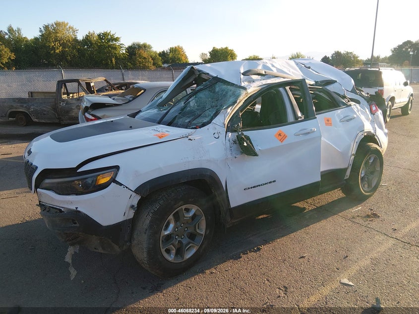 Vin: 1c4pjmbxxkd228516, lot: 46567761, jeep cherokee trailhawk 4x4 20192
