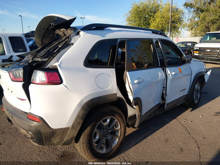 Vin: 1c4pjmbxxkd228516, lot: 46567761, jeep cherokee trailhawk 4x4 20194