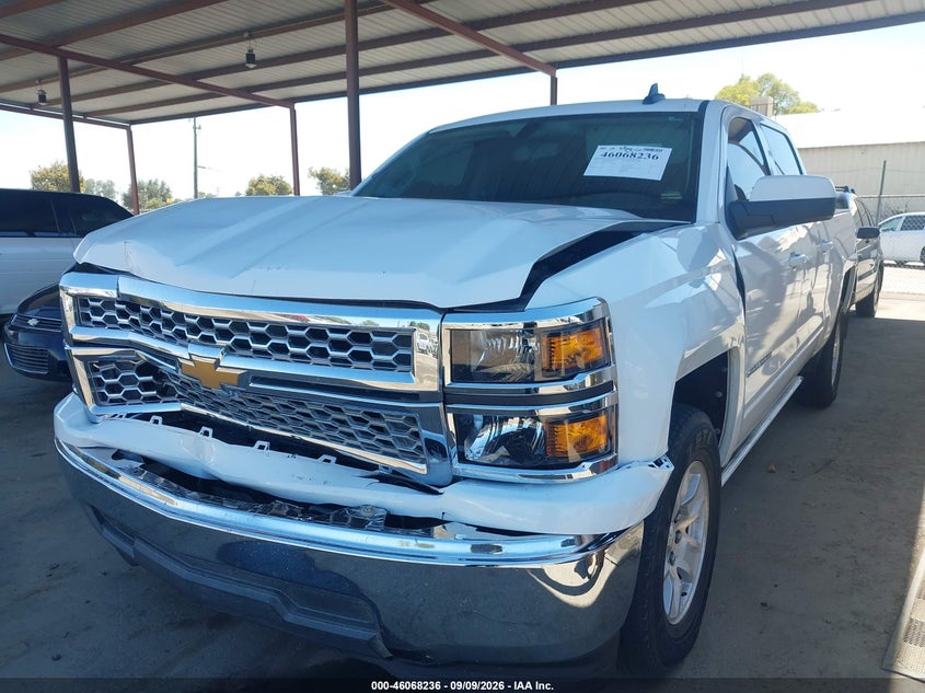 Vin: 3gcpcreh5fg112449, lot: 46567763, chevrolet silverado 1500 1lt 20152