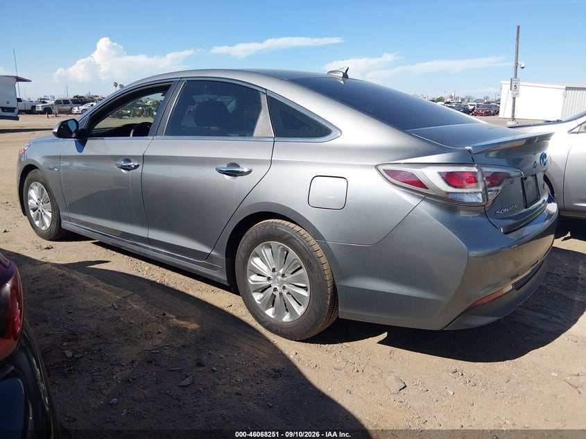 Vin: kmhe24l3xha063783, lot: 46567778, hyundai sonata hybrid se 20173