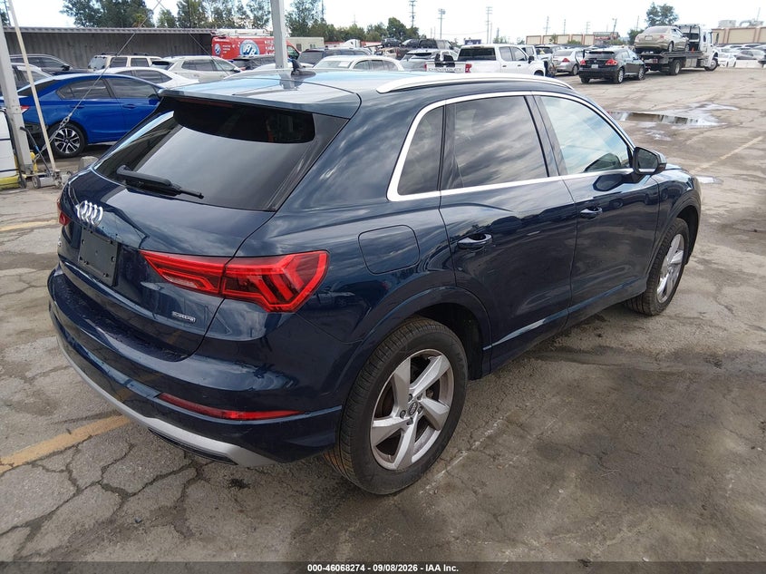 Vin: wa1bedf34l1037063, lot: 46567801, audi q3 premium plus 45 tfsi quattro tiptronic 20204