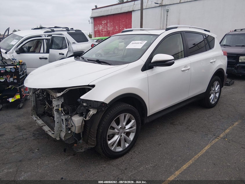 Vin: jtmdfrev2dd022752, lot: 46567809, toyota rav4 limited 20132