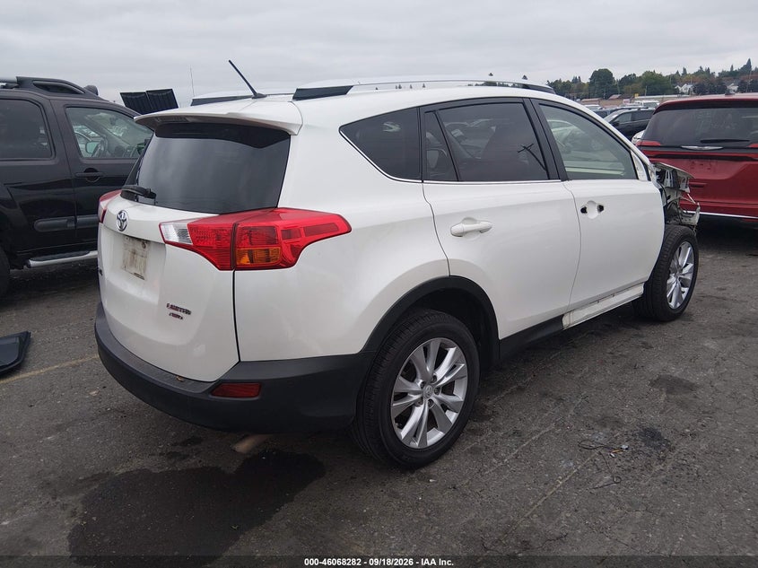 Vin: jtmdfrev2dd022752, lot: 46567809, toyota rav4 limited 20134