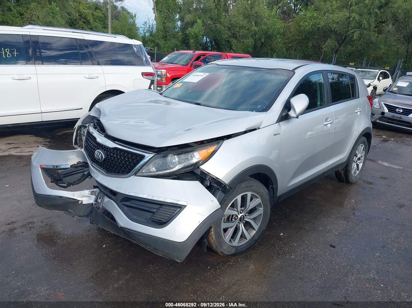 Vin: kndpbcac7g7868825, lot: 46567819, kia sportage lx 20162
