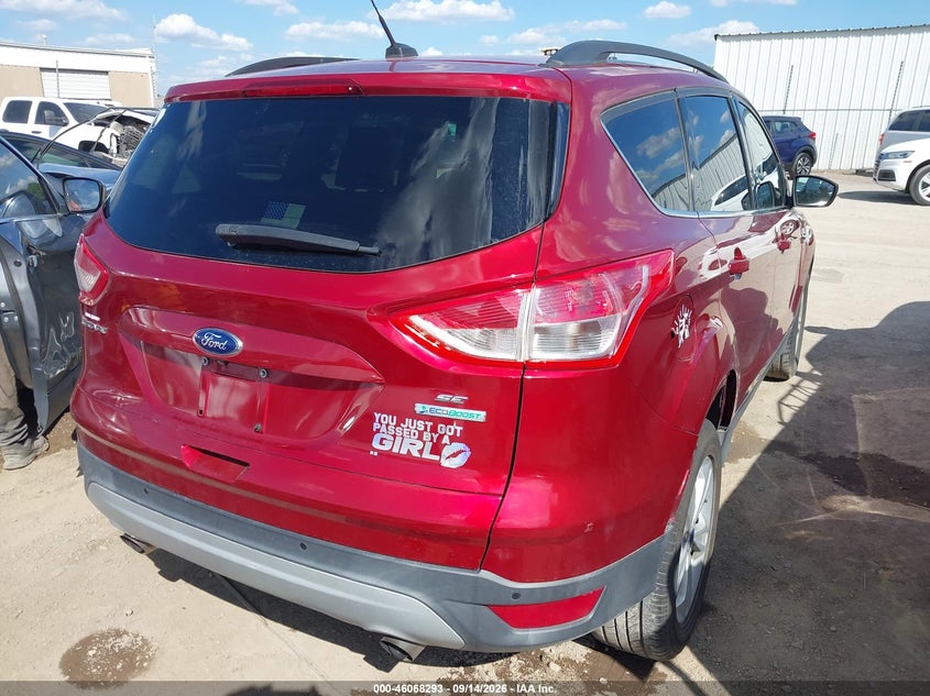 Vin: 1fmcu0gx4eub00599, lot: 46567820, ford escape se 20144