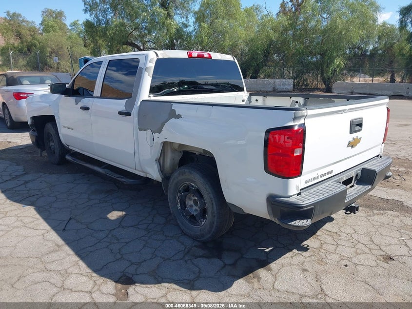 Vin: 3gcpcpeh5eg316686, lot: 46567876, chevrolet silverado 1500 work truck 1wt 20143