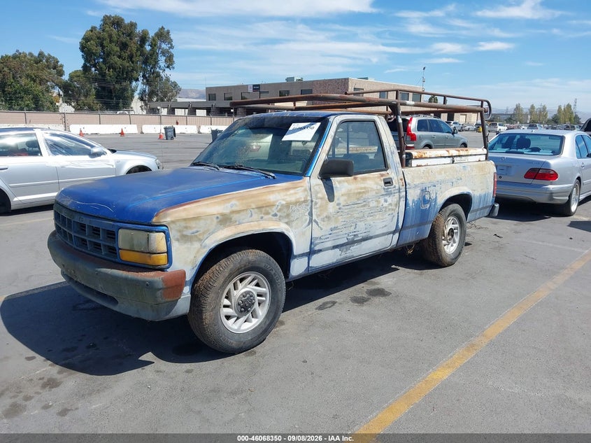 DODGE DAKOTA 1992 VIN 1B7FL26X6NS675607