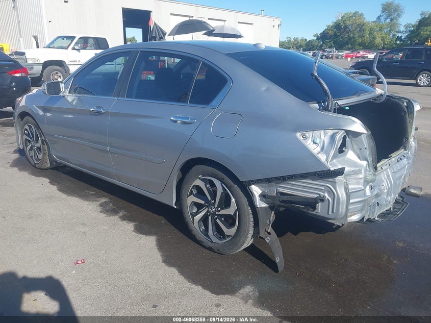 Vin: 1hgcr2f78ga072380, lot: 46567885, honda accord ex 20163