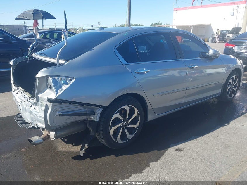 Vin: 1hgcr2f78ga072380, lot: 46567885, honda accord ex 20164