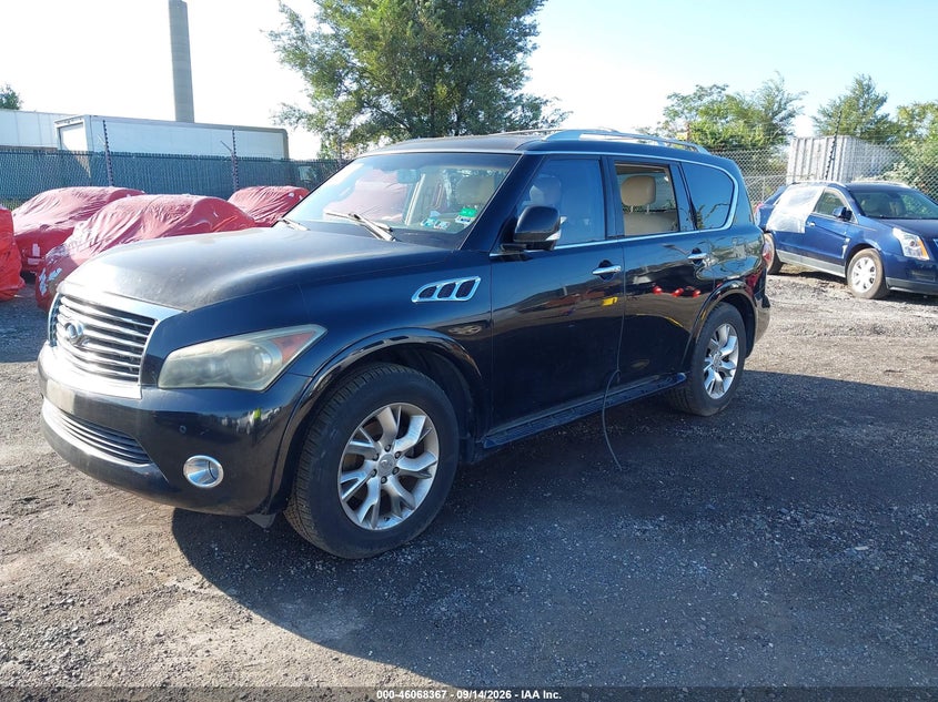 Vin: jn8az2ne8b9003208, lot: 46567894, infiniti qx56 20112