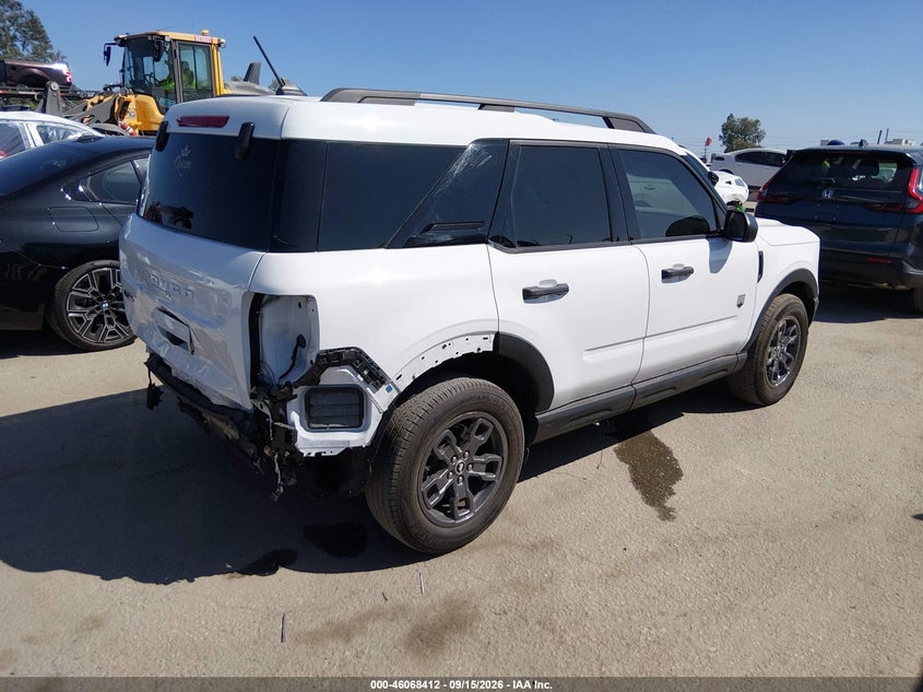 Vin: 3fmcr9b62rrf45814, lot: 46567939, ford bronco sport big bend 20244