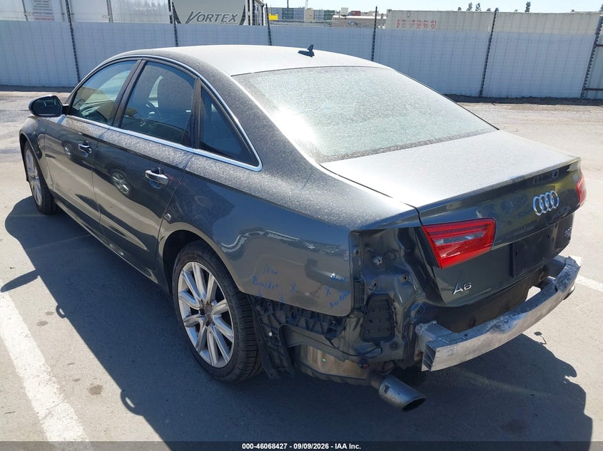 Vin: wauhgafc7en015530, lot: 46567954, audi a6 3.0t premium plus 20143