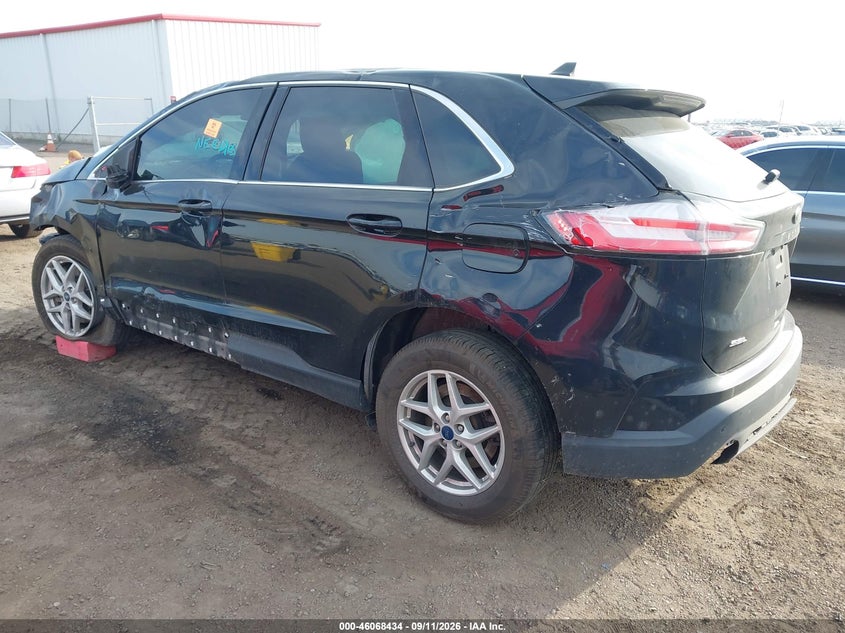 Vin: 2fmpk4j9xmba39787, lot: 46567961, ford edge sel 20213