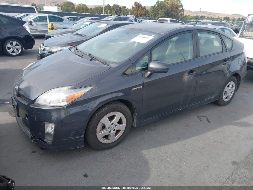 TOYOTA PRIUS 2010 VIN JTDKN3DU8A0209819