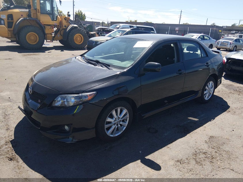 Vin: 2t1bu4ee0ac511353, lot: 46567974, toyota corolla s 20102