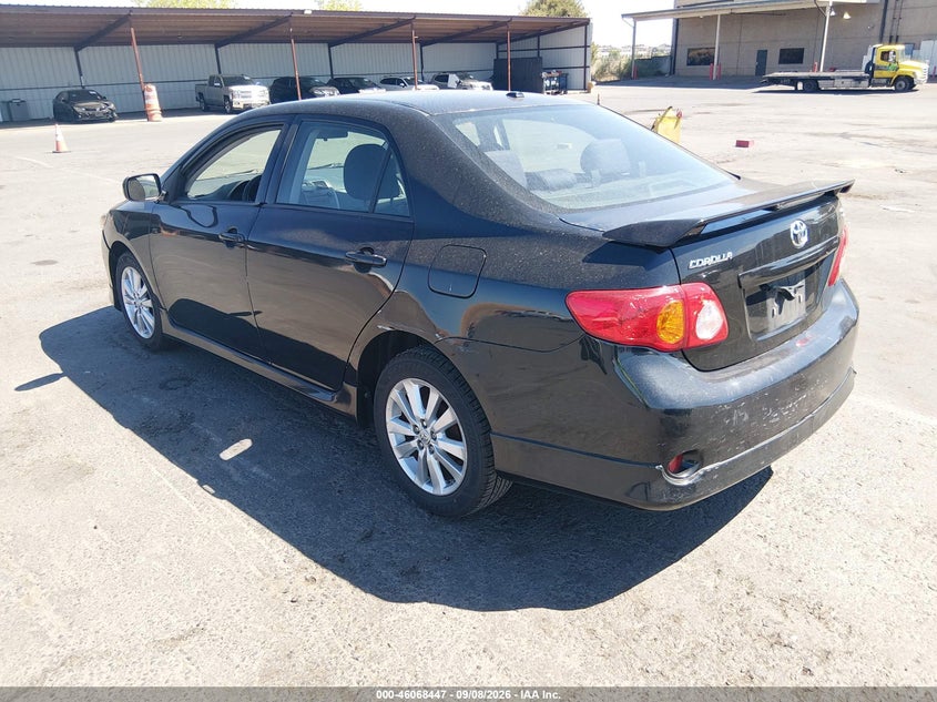 Vin: 2t1bu4ee0ac511353, lot: 46567974, toyota corolla s 20103