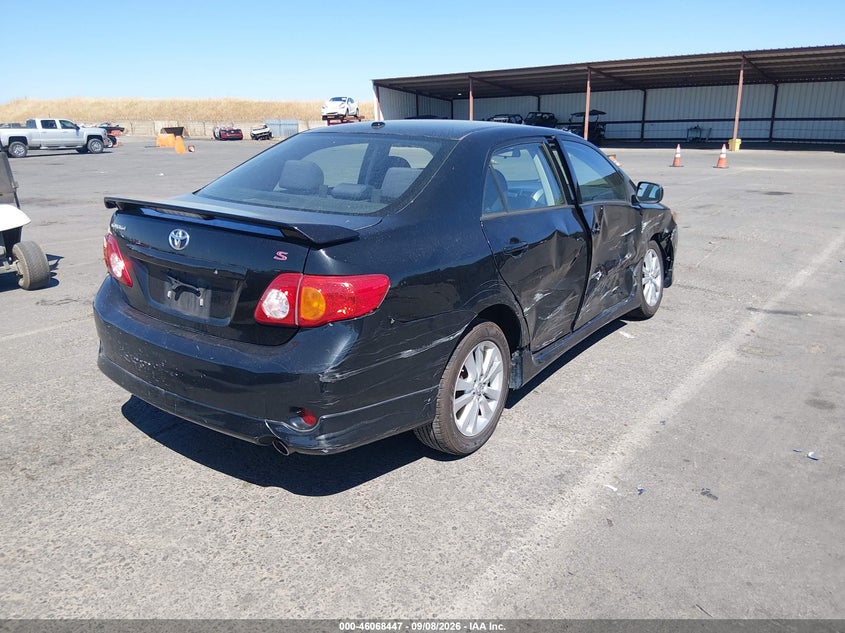 Vin: 2t1bu4ee0ac511353, lot: 46567974, toyota corolla s 20104