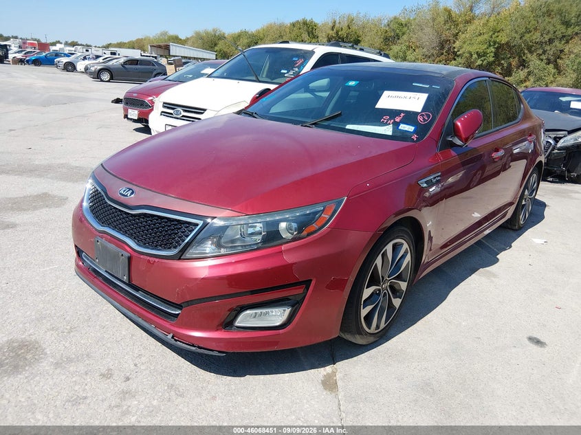 2014 Kia Optima, Звичайний знос, IAAI, VIN 5XXGR4A61EG336860 — фото 2