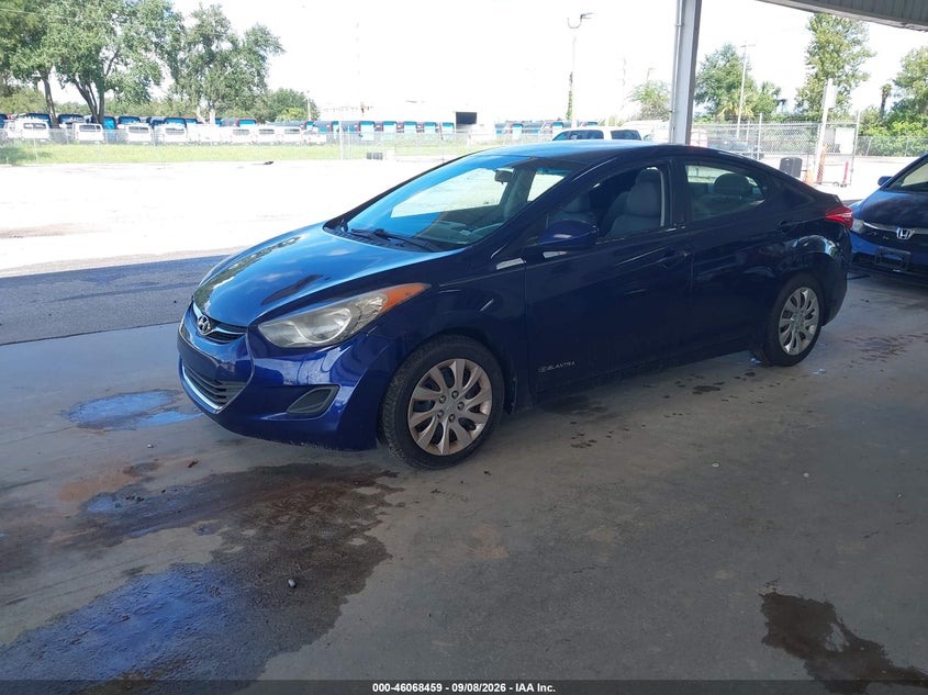 Vin: 5npdh4ae9bh059856, lot: 46567986, hyundai elantra gls 20112