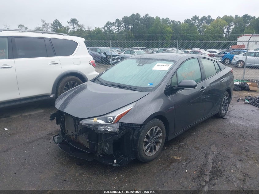 Vin: jtdkarfuxk3088058, lot: 46567998, toyota prius xle 20192