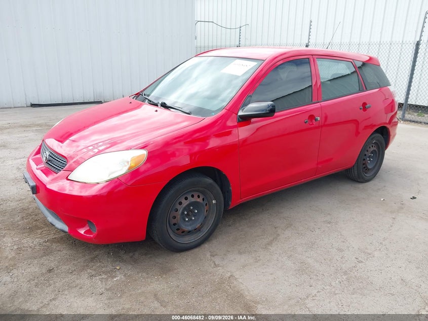 2005 Toyota Matrix, Удар ззаду, IAAI, VIN 2T1KR32E65C484889 — фото 2