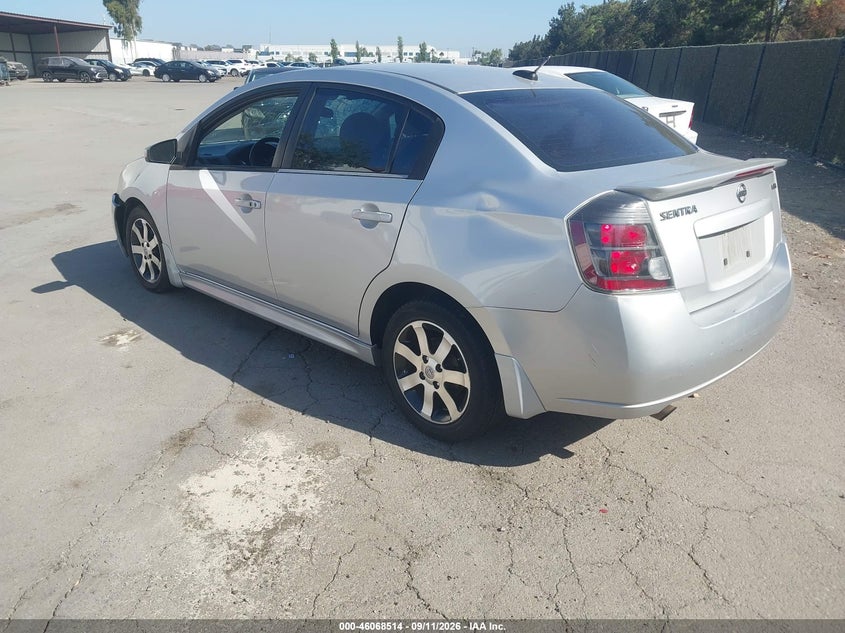 Vin: 3n1ab6ap7cl618603, lot: 46568041, nissan sentra 2.0 sr 20123