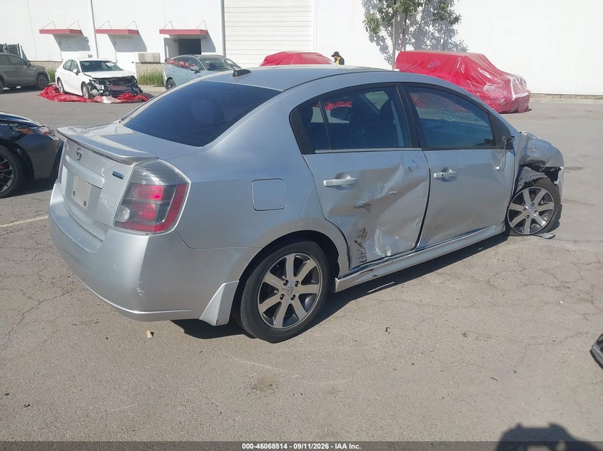 Vin: 3n1ab6ap7cl618603, lot: 46568041, nissan sentra 2.0 sr 20124