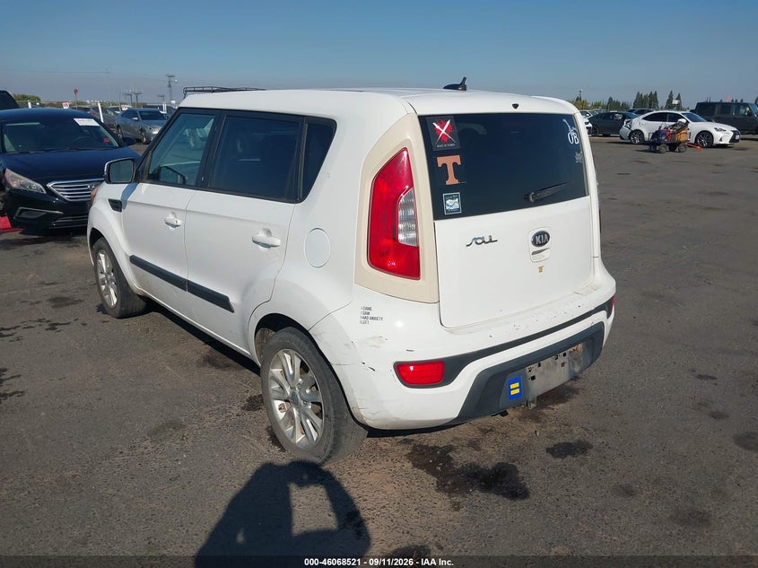 Vin: kndjt2a63d7557279, lot: 46568048, kia soul + 20133