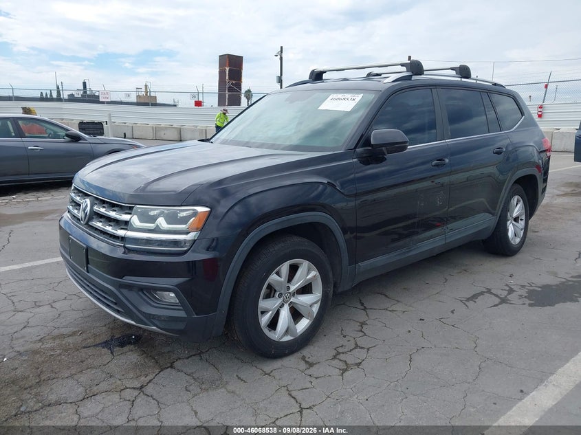 Vin: 1v2cr2caxjc571884, lot: 46568065, volkswagen atlas 3.6l v6 se 20182