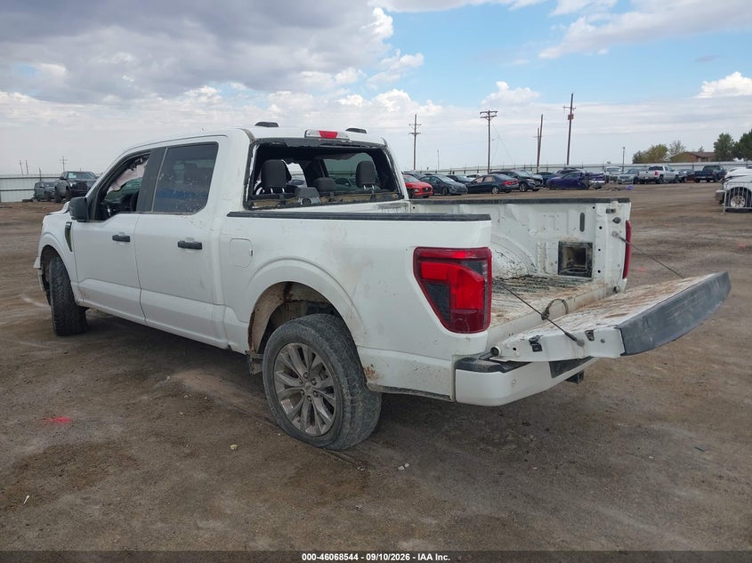 Vin: 1ftew2kp2rkf57214, lot: 46568071, ford f-150 stx 20243