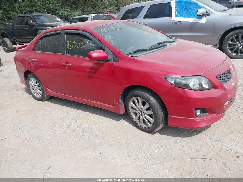 Vin: 2t1bu4ee5ac493464, lot: 46568079, toyota corolla s 2010 img_1