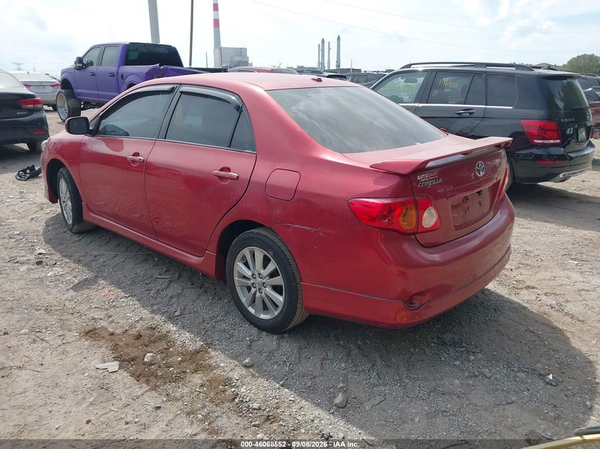 2010 TOYOTA COROLLA auction photo 3
