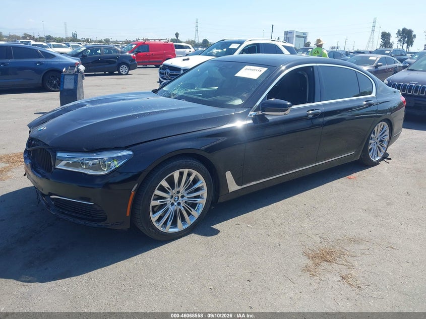 Vin: wba7f2c59kb240667, lot: 46568085, bmw 750i xdrive 20192