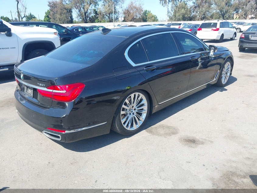 Vin: wba7f2c59kb240667, lot: 46568085, bmw 750i xdrive 20194