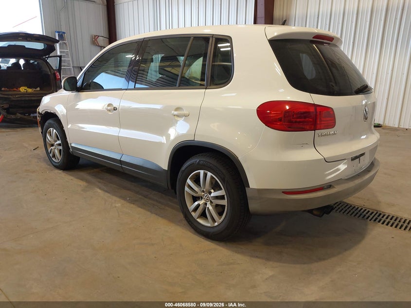Vin: wvgbv3ax0dw090871, lot: 46568107, volkswagen tiguan s 20133