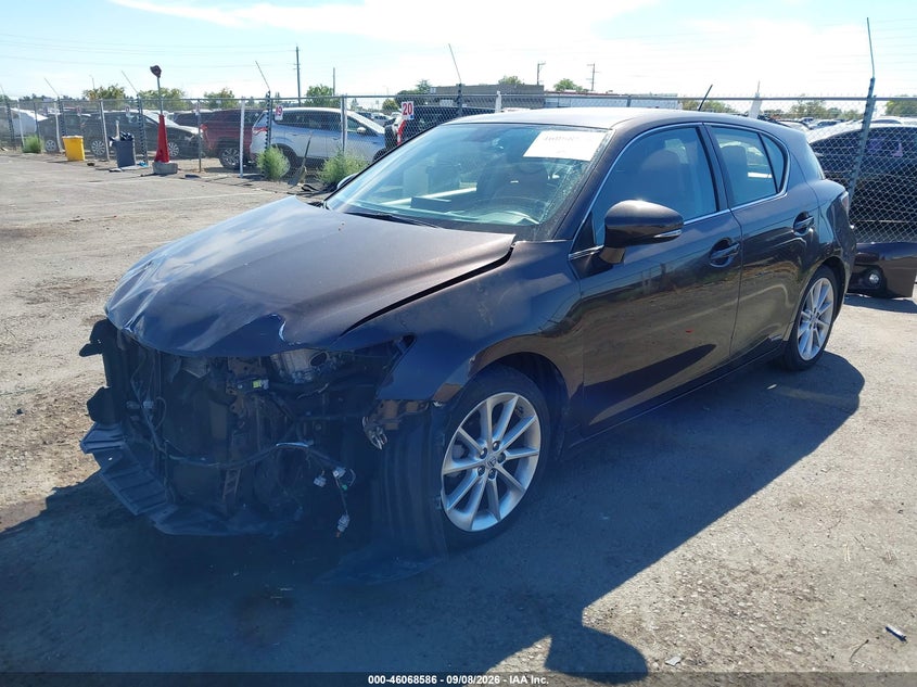 Vin: jthkd5bhxc2110607, lot: 46568113, lexus ct 200h premium 20122