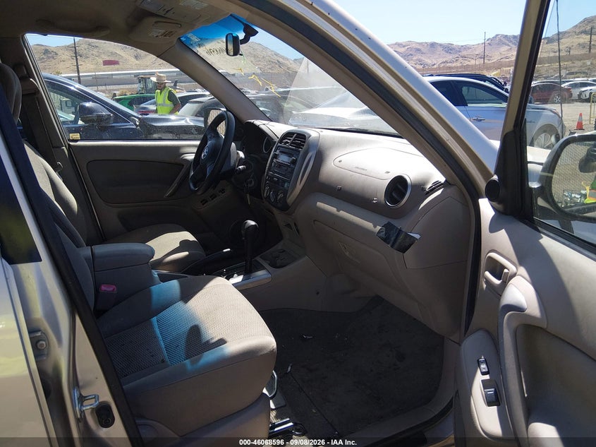 2004 TOYOTA RAV 4 SPORT UTILITY VEHICLE 2.4L I-4 DOHC, VVT, REGULAR , 161HP