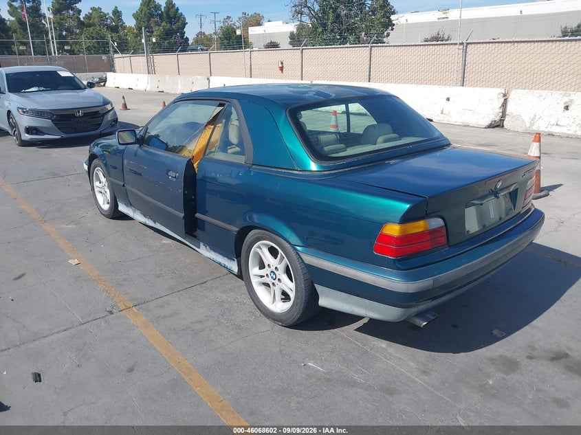 BMW 325 1994 VIN WBABJ5325RJC79209