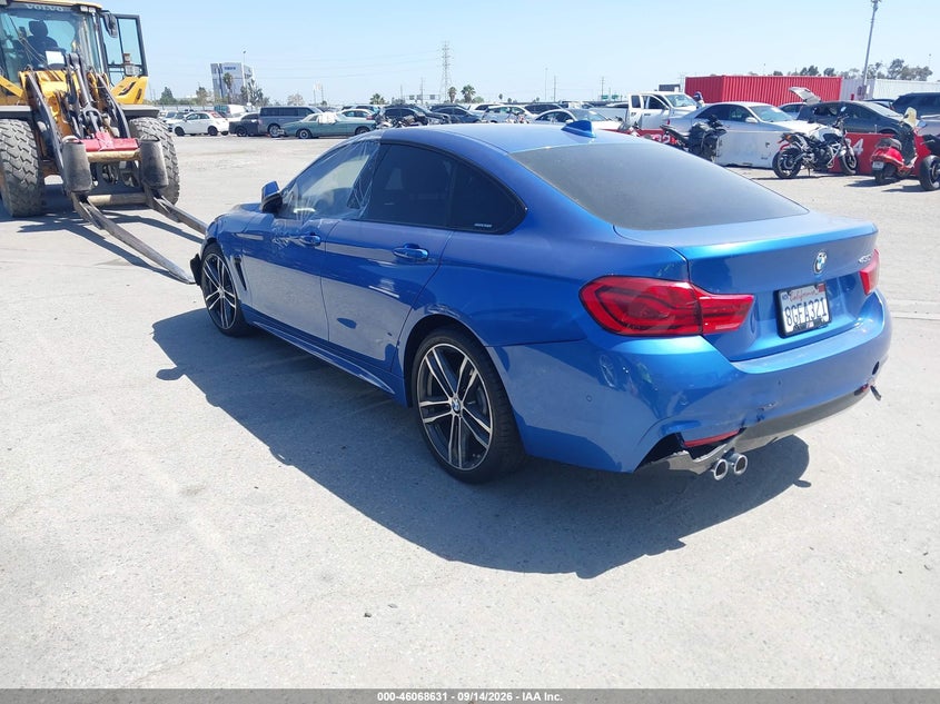 Vin: wba4j1c55kbm17534, lot: 46568158, bmw 430i gran coupe 20193