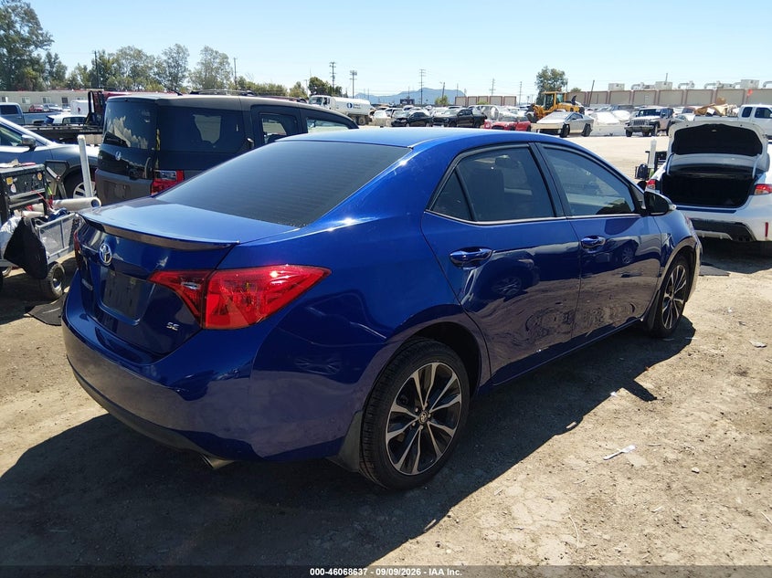 Vin: 5yfburhe7hp613056, lot: 46568164, toyota corolla se 20174