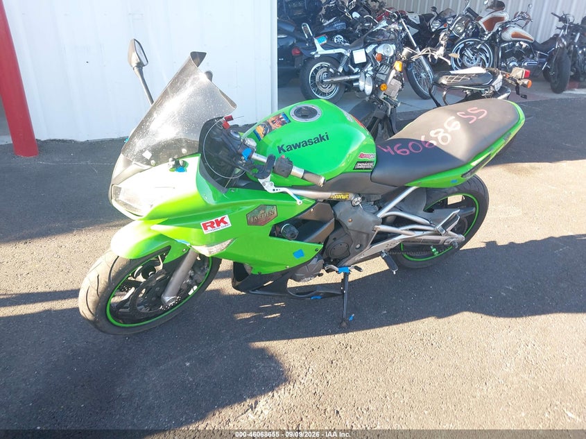 2009 KAWASAKI EX650 auction photo 2