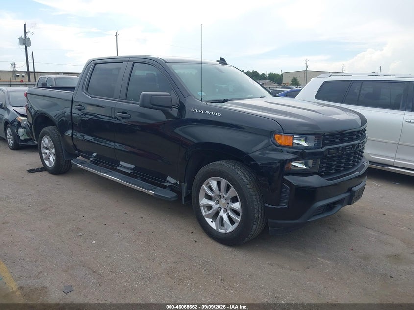 Vin: 3gcpwbekxmg313643, lot: 46568189, chevrolet silverado 1500 2wd  short bed custom 2021 img_1